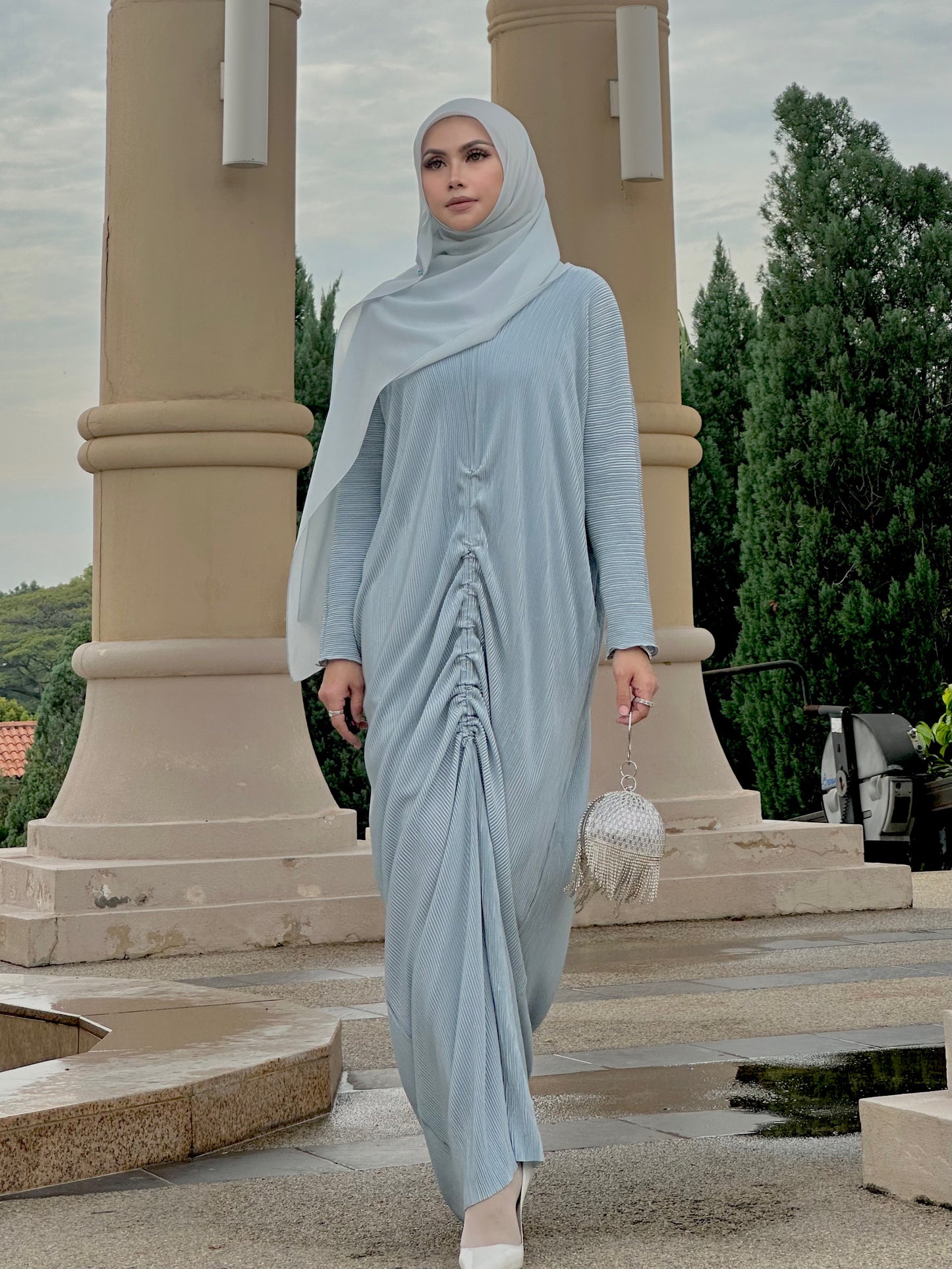 Zarith Ruched Kaftan